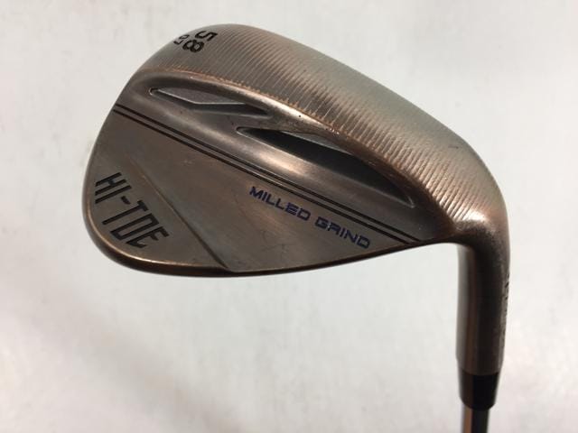 【中古ゴルフクラブ】テーラーメイド ミルド グラインド HI-TOE 3 ウェッジ 58.07 LB 2022 (日本仕様) KBS HI-REV 2.0 スチール SW【14日間返品OK】