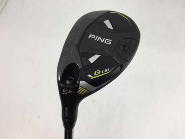【中古ゴルフクラブ】ピン G430 ハイブリッド ユーティリティ PING TOUR 2.0 CHROME 85 U5【14日間返品OK】