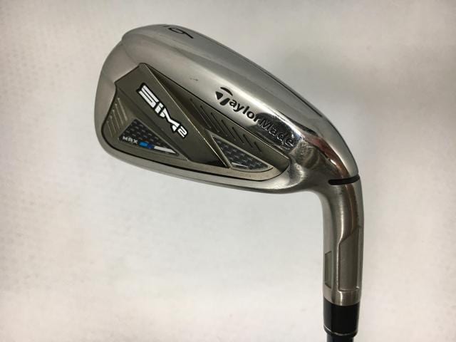 【中古ゴルフクラブ】(5本セット)テーラーメイド SIM2 MAX (シム2 マックス) アイアン 2021 (日本仕様) TENSEI BLUE TM60 6〜9.P【14日間返品OK】
