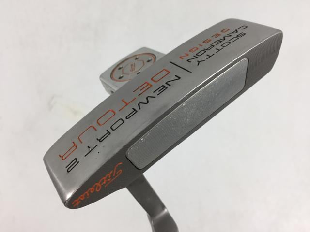 【中古ゴルフクラブ】タイトリスト スコッティ・キャメロン ニューポート2 Detour パター オリジナルスチール パター【14日間返品OK】