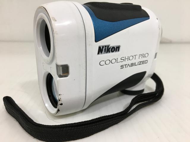 【中古ゴルフ用品】ニコン レーザー距離計 COOLSHOT PRO(クールショットプロ) STABILIZED【14日間返品OK】