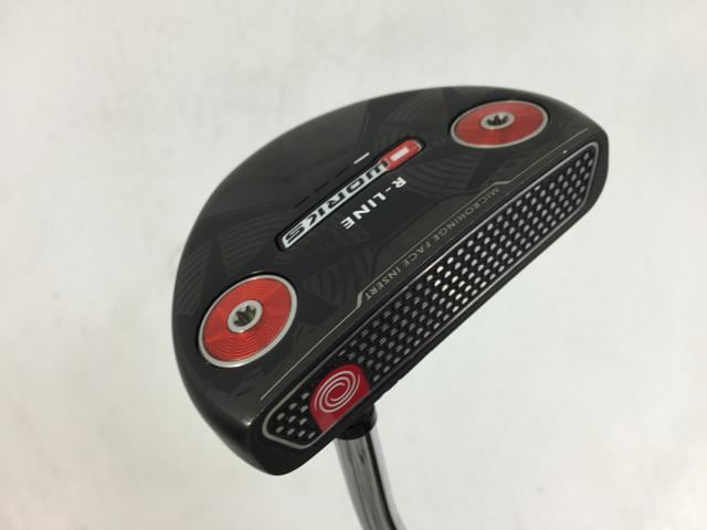 【中古ゴルフクラブ】オデッセイ O-WORKS(オー・ワークス) R-LINE パター オリジナルスチール パター【14日間返品OK】