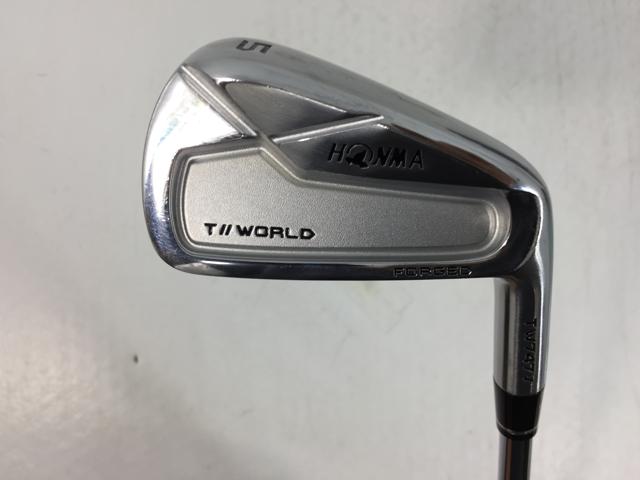 お買い得品！【中古ゴルフクラブ】(6本セット)ホンマ TOUR WORLD (ツアーワールド) TW747V アイアン AMT TOUR WHITE スチール 5〜10【14日間返品OK】