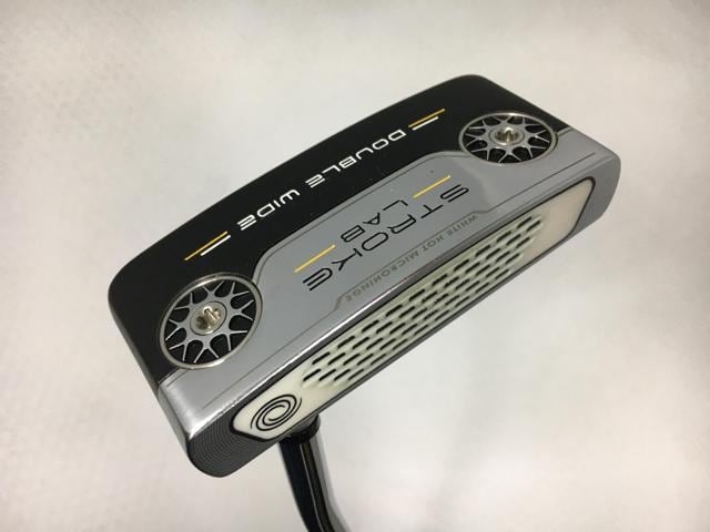 お買い得品！【中古ゴルフクラブ】オデッセイ STROKE LAB(ストローク ラボ) DOUBLE WIDE パター 2019 オリジナルスチール パター【14日間返品OK】
