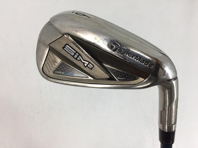 お買い得品！【中古ゴルフクラブ】(5本セット)テーラーメイド SIM2 MAX (シム2 マックス) アイアン 2021 (日本仕様) TENSEI BLUE TM60 6〜9.P【14日間返品OK】