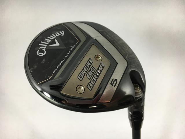【中古ゴルフクラブ】キャロウェイ グレートビッグバーサ フェアウェイ 2023 (日本仕様) VANQUISH 5 5W【14日間返品OK】