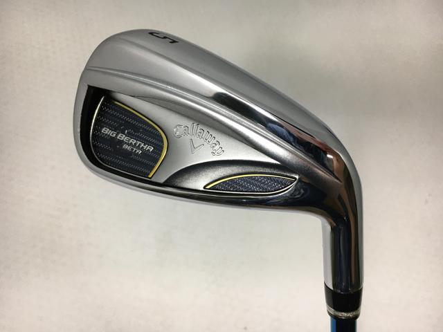 【中古ゴルフクラブ】(6本セット)キャロウェイ ビッグバーサ ベータ (BETA) アイアン 2016 (日本仕様) ALLOY BLUE 5〜9.P【14日間返品OK】