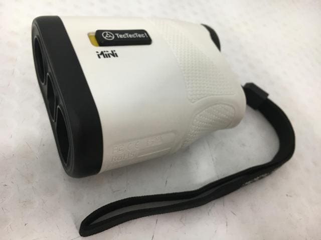 お買い得品！【中古ゴルフ用品】【超美品】TecTecTec! テックテックテック レーザー距離計 TecTecTec Mini [マットホワイト]【14日間返品OK】