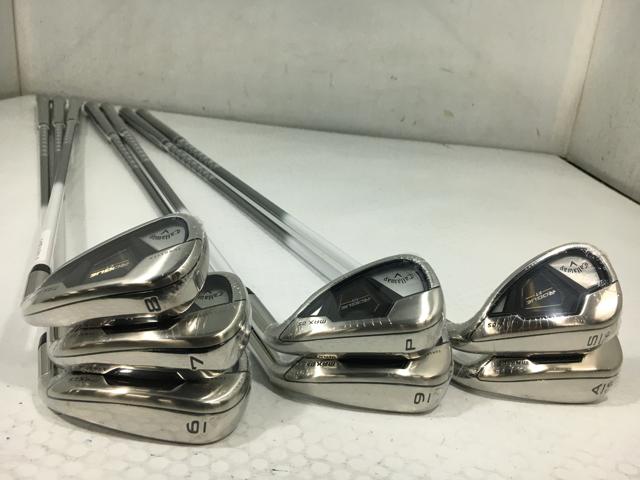 【中古ゴルフクラブ】【未使用品】(7本セット)キャロウェイ ROGUE(ローグ) ST MAX OS アイアン レディス 2022 (日本仕様) ELDIO 40 for CW 6〜9.P.A.S【14日間返品OK】 中古ゴルフクラブ】【未使用品】(7本セット)キャロウェイ ROGUE(ローグ