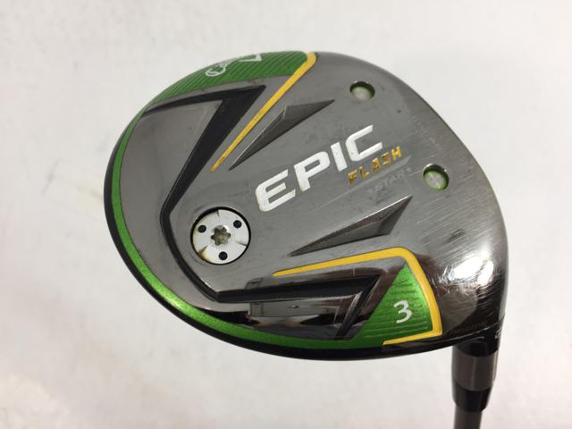 【中古ゴルフクラブ】キャロウェイ EPIC FLASH (エピック フラッシュ) STAR フェアウェイ 2019 (日本仕様) Speeder エボリューション for CW 3W【14日間返品OK】