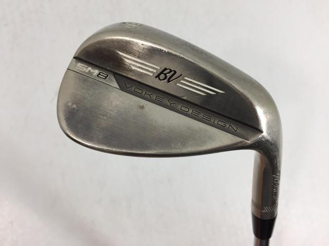 【中古ゴルフクラブ】タイトリスト ボーケイ ウェッジ スピンミルド SM8 (ブラッシュドスチール)56.14F(日本仕様) D/G SW【14日間返品OK】