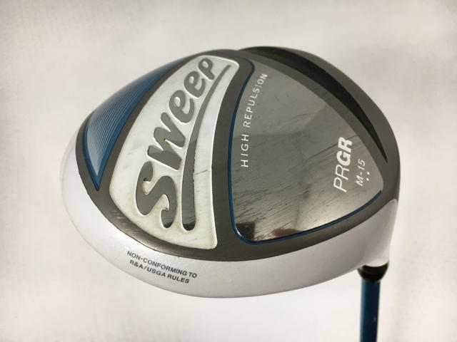 お買い得品！【中古ゴルフクラブ】プロギア スウィープ (SWEEP) M-15 ドライバー 2017(高反発) ツアーAD SL?-4 1W【14日間返品OK】