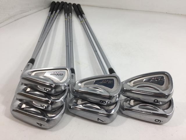 お買い得品！【中古ゴルフクラブ】(7本セット)プロギア GN502 ツアー フォージド アイアン D/G 4〜9.P【14日間返品OK】 お買い得品！【中古ゴルフクラブ】(7本セット)プロギア GN502 ツアー