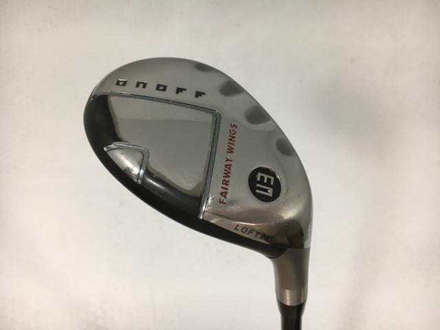 お買い得品！【中古ゴルフクラブ】ダイワ(グローブライド) ONOFF フェアウェイ ウィングス 黒(KURO) ユーティリティ 2019 TENSEI CK オレンジ U3【14日間返品OK】