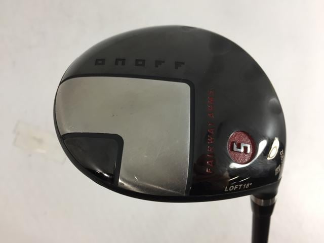 【中古ゴルフクラブ】ダイワ(グローブライド) ONOFF フェアウェイ アームズ 黒(KURO) 2019 LABO SPEC SHINARI-f60K 5W【14日間返品OK】