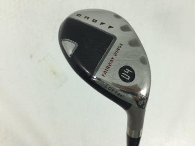 【中古ゴルフクラブ】ダイワ(グローブライド) ONOFF フェアウェイ ウィングス 黒(KURO) ユーティリティ 2019 LABO SPEC SHINARI-i65 U4【14日間返品OK】