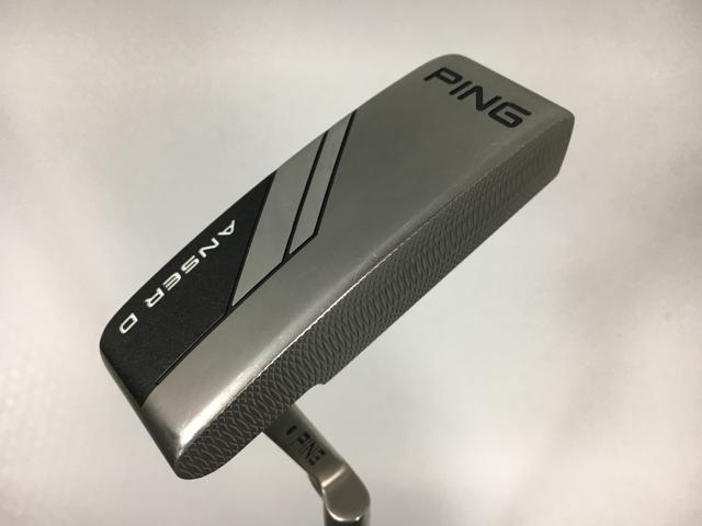 お買い得品！【中古ゴルフクラブ】ピン PING ANSER D  (アンサー D) パター 2024 オリジナルカーボン パター【14日間返品OK】