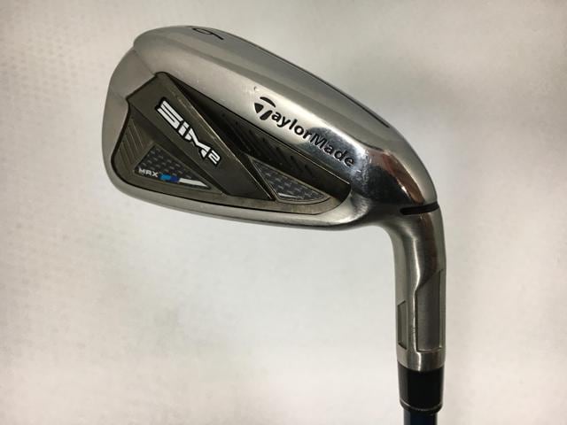 【中古ゴルフクラブ】(5本セット)テーラーメイド SIM2 MAX (シム2 マックス) アイアン 2021 (日本仕様) TENSEI BLUE TM60 6〜9.P【14日間返品OK】