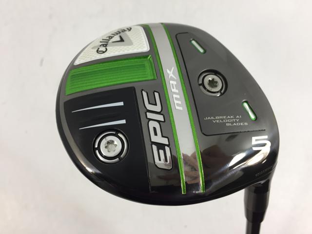 【中古ゴルフクラブ】キャロウェイ EPIC MAX (エピック マックス) フェアウェイ 2021 (日本仕様) ディアマナ 40 for Callaway 5W【14日間返品OK】