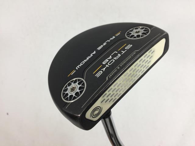 【中古ゴルフクラブ】オデッセイ STROKE LAB(ストローク ラボ) ブラックシリーズ R-LINE ARROW パター 2020 オリジナルスチール パター【14日間返品OK】