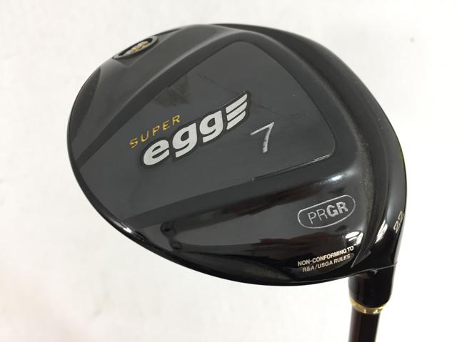 【中古ゴルフクラブ】プロギア SUPER egg (金エッグ) フェアウェイ 2017(高反発) オリジナルカーボン 7W【14日間返品OK】