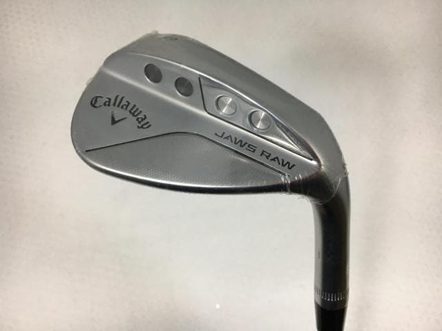 【中古ゴルフクラブ】【未使用品】キャロウェイ JAWS RAW ウェッジ クロム 58Z-08 (日本仕様) 2022 D/G SW【14日間返品OK】