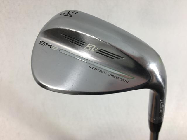 【中古ゴルフクラブ】タイトリスト ボーケイ ウェッジ スピンミルド SM9 (ツアークロム)54.10S(日本仕様) BV105 AW【14日間返品OK】