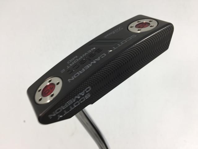 【中古ゴルフクラブ】【美品】タイトリスト スコッティ・キャメロン セレクト ブラックミスト ニューポート2 MID オリジナルスチール パター【14日間返品OK】