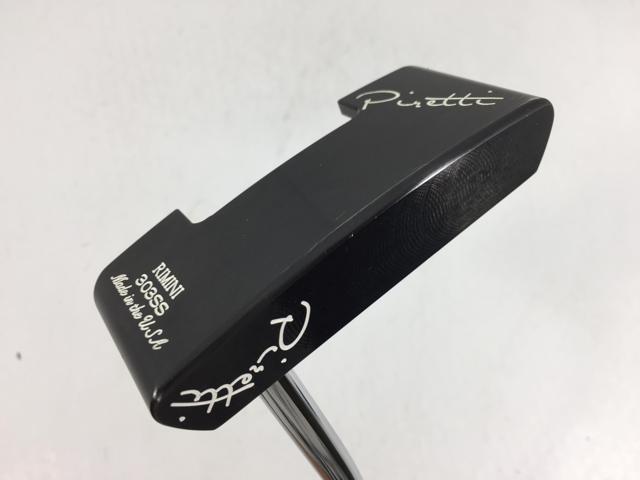 【中古ゴルフクラブ】Piretti(ピレッティ) RIMINI ミッドナイトブラック パター 2021 オリジナルスチール パター【14日間返品OK】