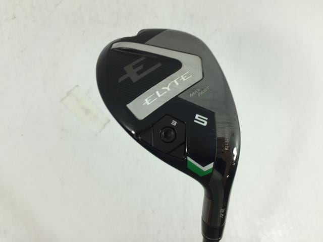 【中古ゴルフクラブ】キャロウェイ ELYTE MAX FAST (エリート マックスファスト) ユーティリティ 2025 (日本仕様) LIN-Q GREEN 40 for Callaway 5H【14日間返品OK】