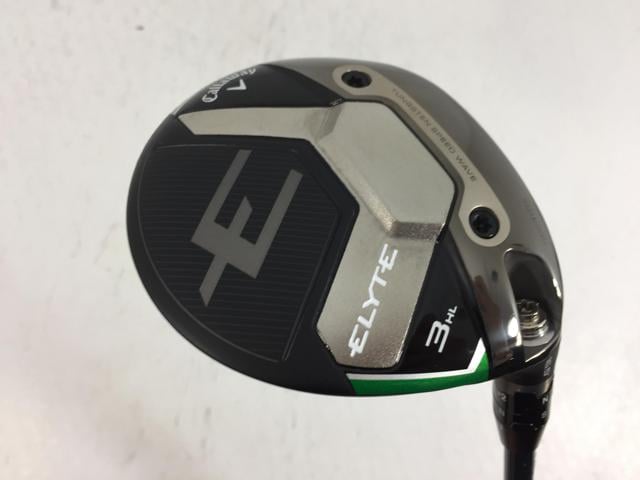 【中古ゴルフクラブ】【超美品】キャロウェイ ELYTE (エリート) フェアウェイ 2025 (日本仕様) VENTUS GREEN 50 for Callaway 3HL【14日間返品OK】 中古ゴルフクラブ】【超美品】キャロウェイ ELYTE (エリート