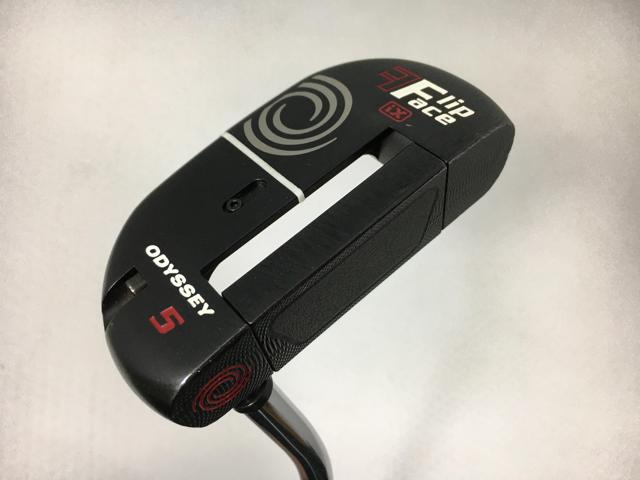 お買い得品！【中古ゴルフクラブ】オデッセイ フリップ フェース iX #5 パター オリジナルスチール パター【14日間返品OK】