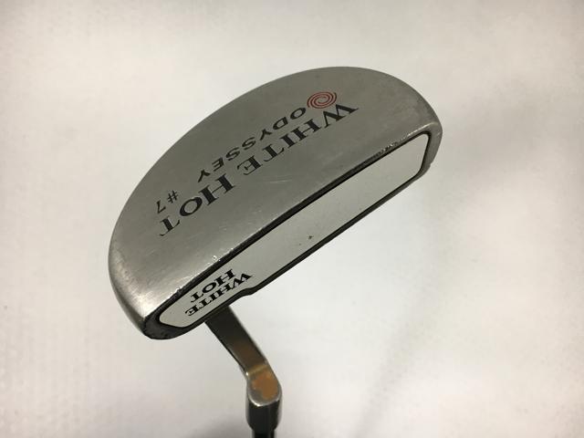 お買い得品！【中古ゴルフクラブ】オデッセイ ホワイト ホット #7 パター オリジナルスチール パター【14日間返品OK】