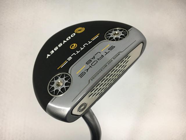 お買い得品！【中古ゴルフクラブ】オデッセイ STROKE LAB(ストローク ラボ) TUTTLE FLOW パター 2019 オリジナルスチール パター【14日間返品OK】