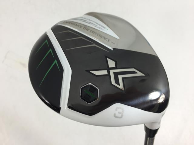 【中古ゴルフクラブ】【美品】ダンロップ ゼクシオ エックス (XXIO X eks) マットホワイト フェアウェイ 2023 Miyazaki AX-2 3W【14日間返品OK】