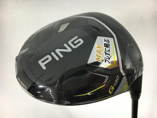 【中古ゴルフクラブ】【未使用品】ピン G430 MAX ドライバー PING TOUR 2.0 BLACK 75 1W【14日間返品OK】