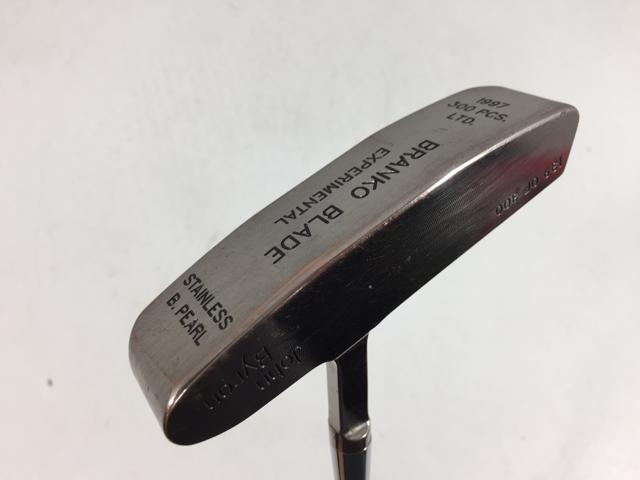 【中古ゴルフクラブ】ジョンバイロン BRANKO BLADE パター オリジナルスチール パター【14日間返品OK】