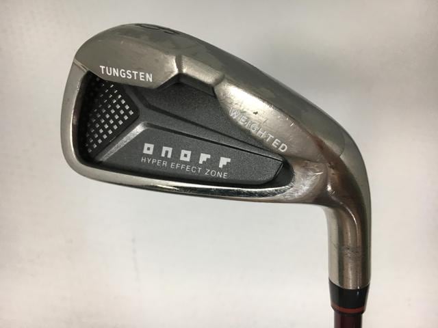 お買い得品！【中古ゴルフクラブ】(5本セット)ダイワ(グローブライド) ONOFF 赤アイアン 2012 スムースキックMP-512I 6〜9.P【14日間返品OK】