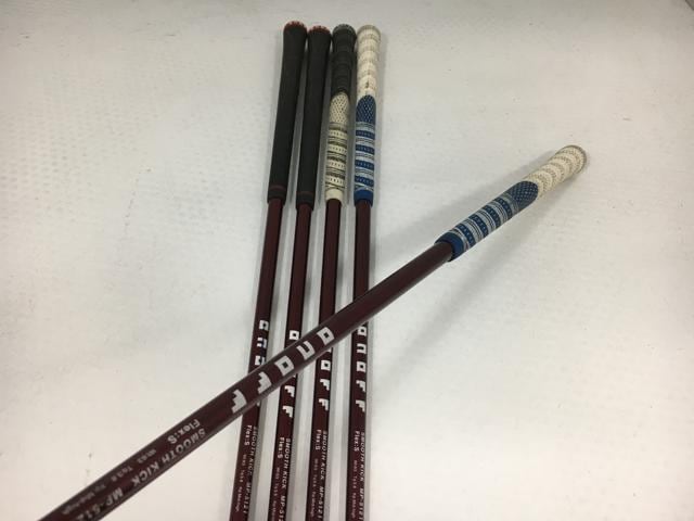 お買い得品！【中古ゴルフクラブ】(5本セット)ダイワ(グローブライド) ONOFF 赤アイアン 2012 スムースキックMP-512I 6〜9.P【14日間返品OK】