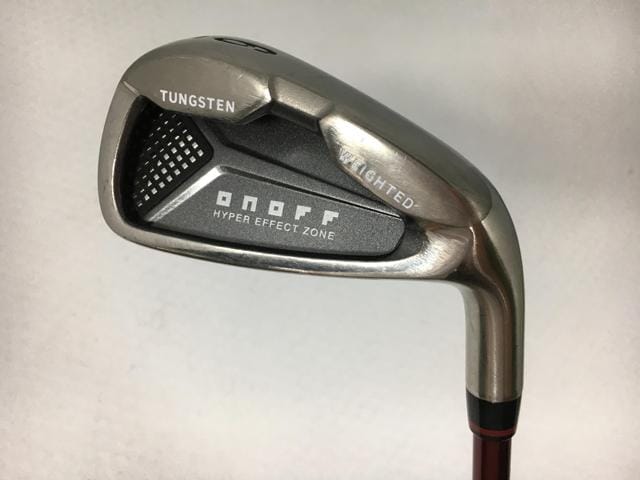 【中古ゴルフクラブ】(7本セット)ダイワ(グローブライド) ONOFF 赤アイアン 2012 スムースキックMP-512I 6〜9.P.A.S【14日間返品OK】