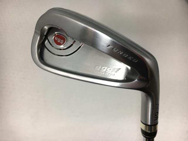 お買い得品！【中古ゴルフクラブ】(8本セット)プロギア NEW egg (赤エッグ) アイアン PF 2017 ソフトスチール 6〜9.P.A.AS.S【14日間返品OK】
