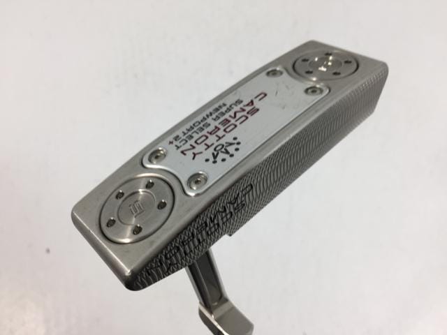 【中古ゴルフクラブ】タイトリスト スコッティ・キャメロン スーパーセレクト ニューポート2+ 2023 オリジナルスチール パター【14日間返品OK】