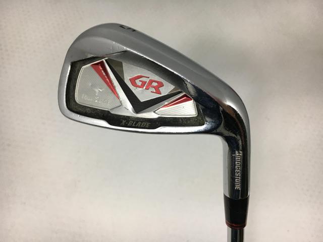 【中古ゴルフクラブ】(6本セット)ブリヂストン ツアーステージ Xブレード GR アイアン 2010 GS85 5〜9.P【14日間返品OK】