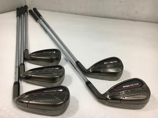 【中古ゴルフクラブ】【美品】(5本セット)キャロウェイ ビッグバーサ アイアン 2023 (日本仕様) NSプロ 950GH neo 6〜9.P【14日間返品OK】