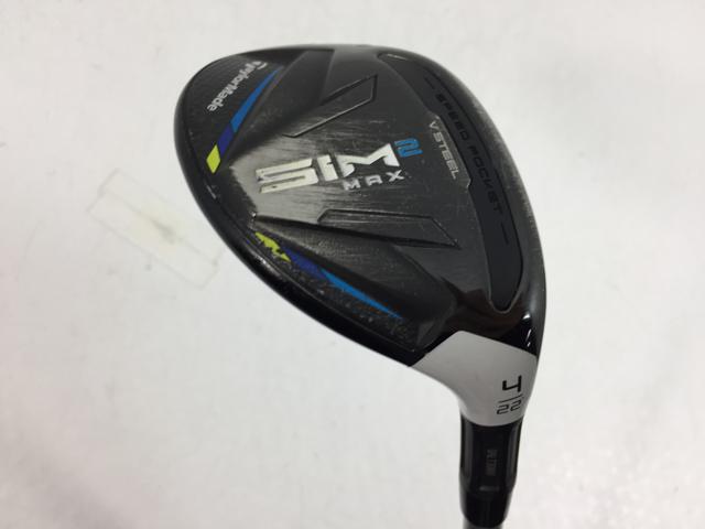【中古ゴルフクラブ】テーラーメイド SIM2 MAX (シム2 マックス) レスキュー 2021 (日本仕様) MCI-60 U4【14日間返品OK】