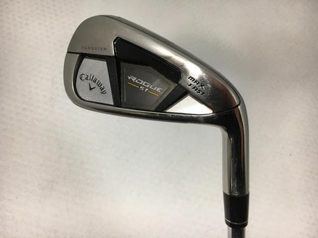 【中古ゴルフクラブ】(5本セット)キャロウェイ ROGUE(ローグ) ST MAX FAST アイアン 2022 (日本仕様) NSプロ ZELOS 7 6〜9.P【14日間返品OK】