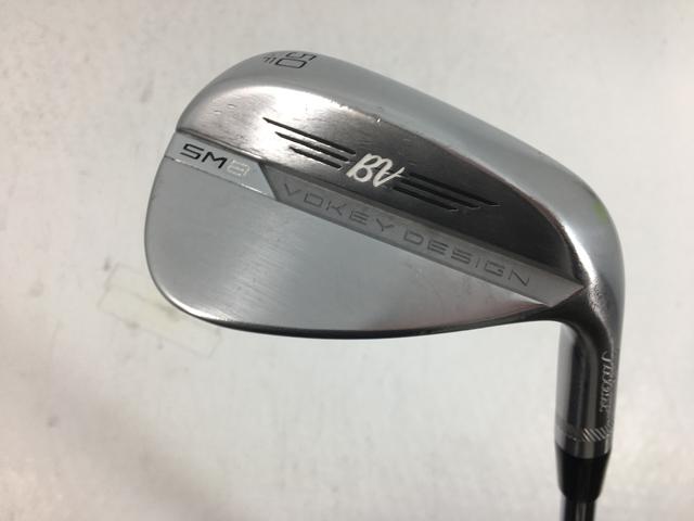 【中古ゴルフクラブ】タイトリスト ボーケイ ウェッジ スピンミルド SM8 (ツアークロム)50.12F(日本仕様) D/G AW【14日間返品OK】