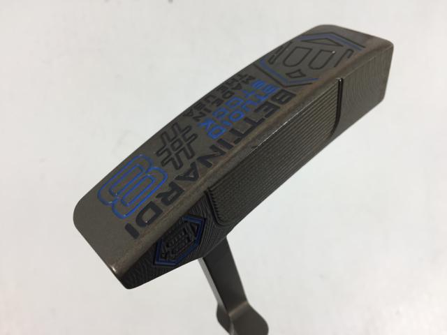 【中古ゴルフクラブ】RJベティナルディ スタジオストック SS-8 パター 2017 オリジナルスチール パター【14日間返品OK】