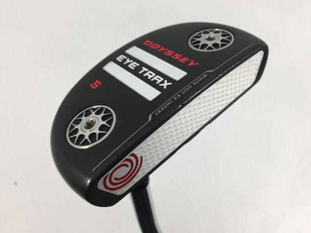 【中古ゴルフクラブ】【美品】オデッセイ EYE TRAX (アイトラックス) #5 パター オリジナルスチール パター【14日間返品OK】