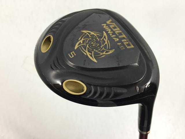 【中古ゴルフクラブ】カタナゴルフ VOLTIO NINJA FG FW BLACK フェアウェイ 2017 SPEEDER 361 5W【14日間返品OK】